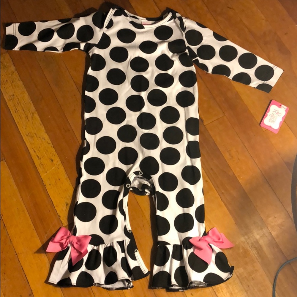 RicRac and Ruffles romper